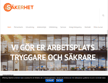 Tablet Screenshot of offentligsakerhet.com